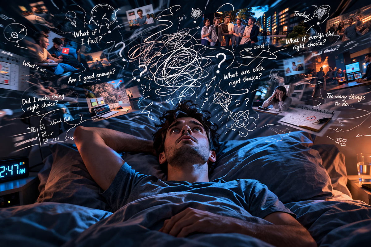 Ночью мозг не выключается. Он просто меняет режим.