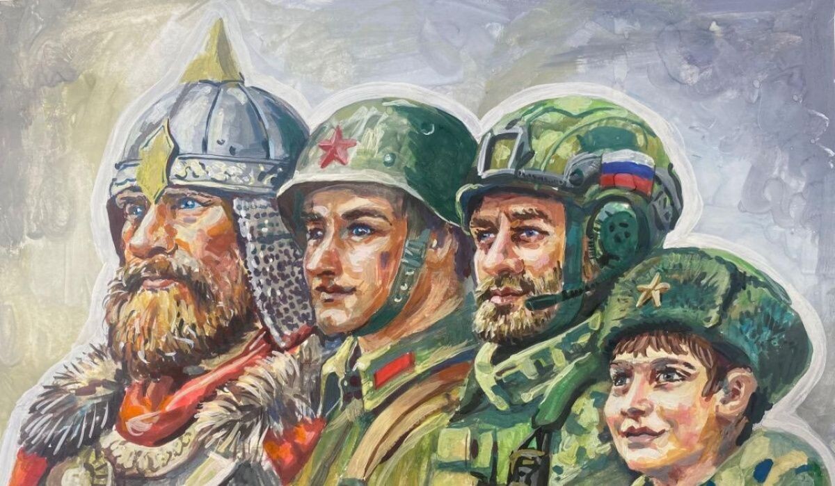     Работа участника конкурса. Источник: victorymuseum.ru Автор фото: Пресс-служба Музея Победы