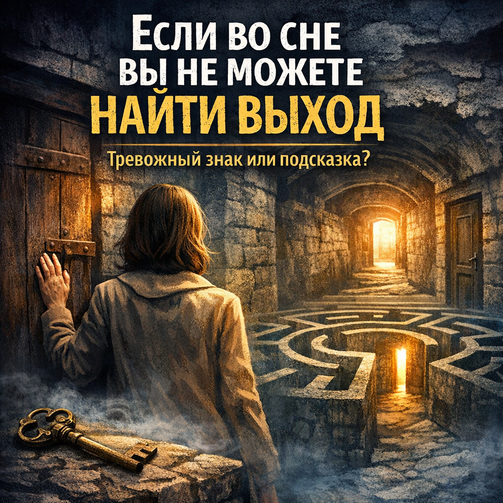 Сон - не могу найти выход из здания