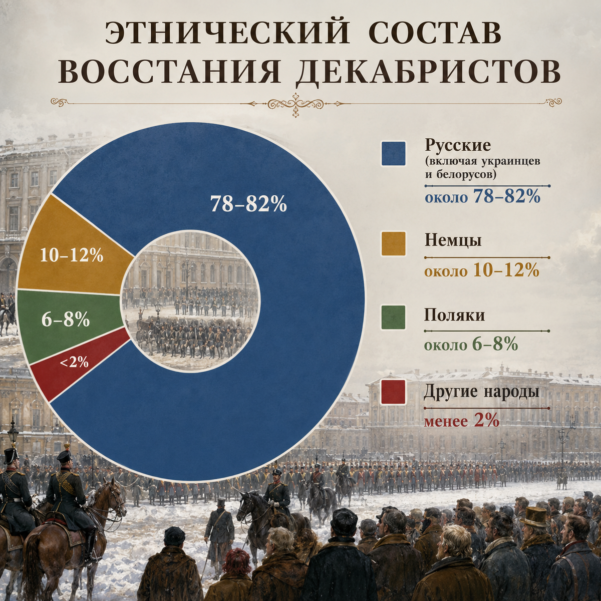 Восстание декабристов: причины и этнический состав
