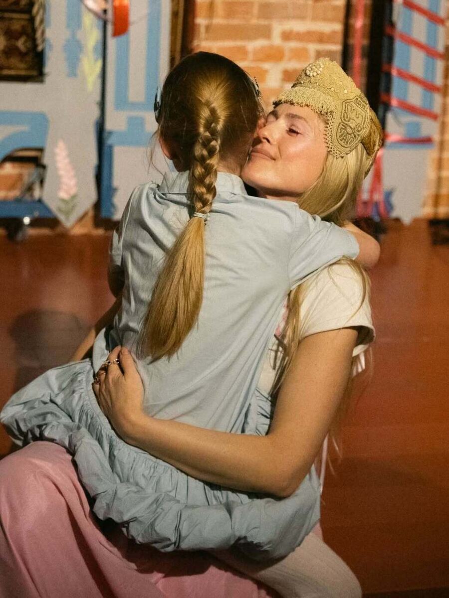     Софья Эрнст с дочерью