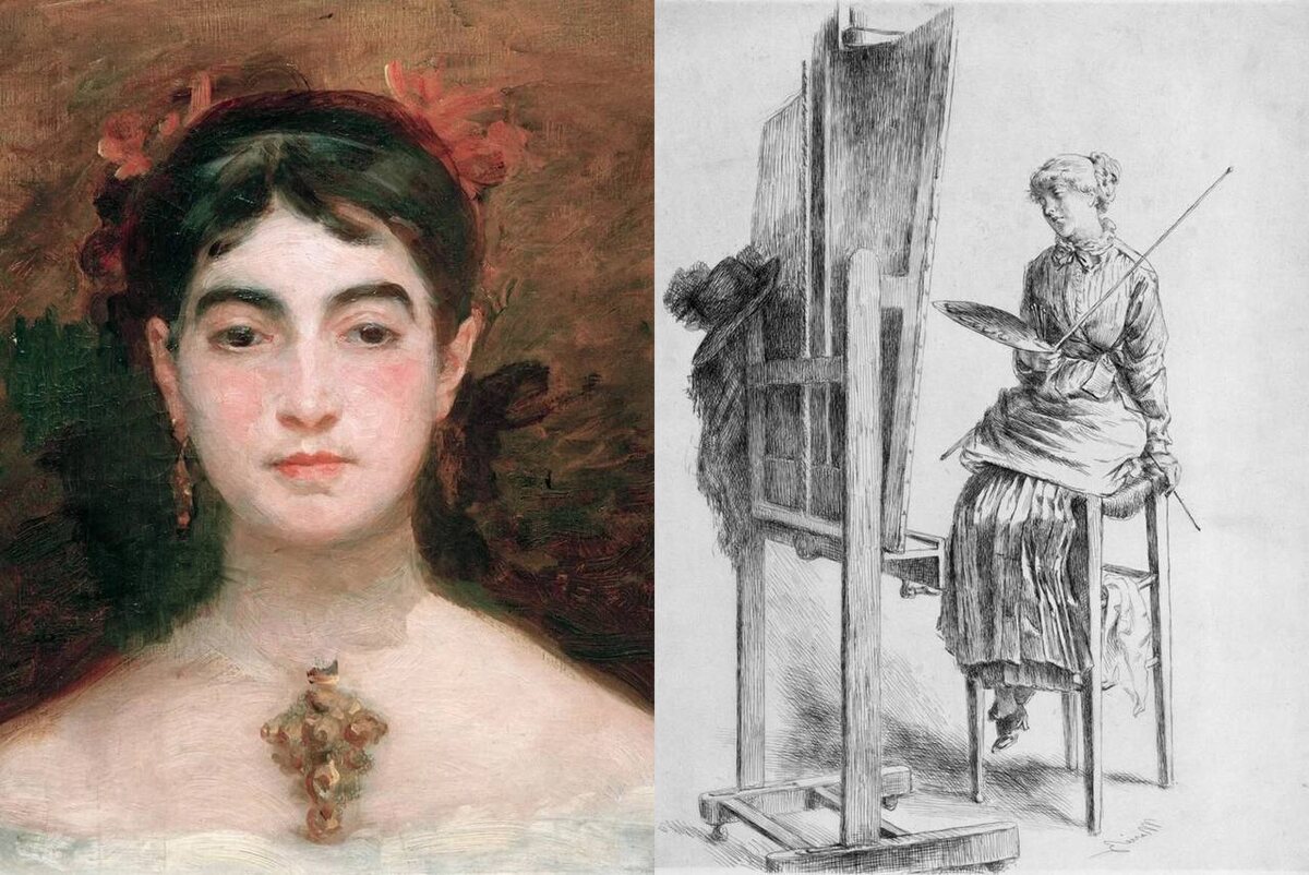 Мари Бракемон. Автопортреты. Фото: www.beauxarts.com
