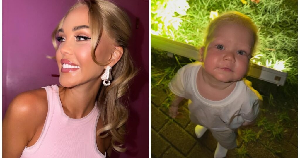 Дисциплина с пеленок: Мария Погребняк приучает годовалого сына готовить яичницу и убирать со стола