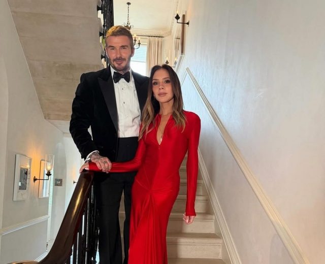    Дэвид и Виктория Бекхэм. Фото: @victoriabeckham (Instagram*)