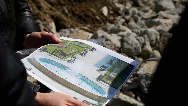    Фонтан будет центром композиции сквера Фото: Администрация Ставрополя