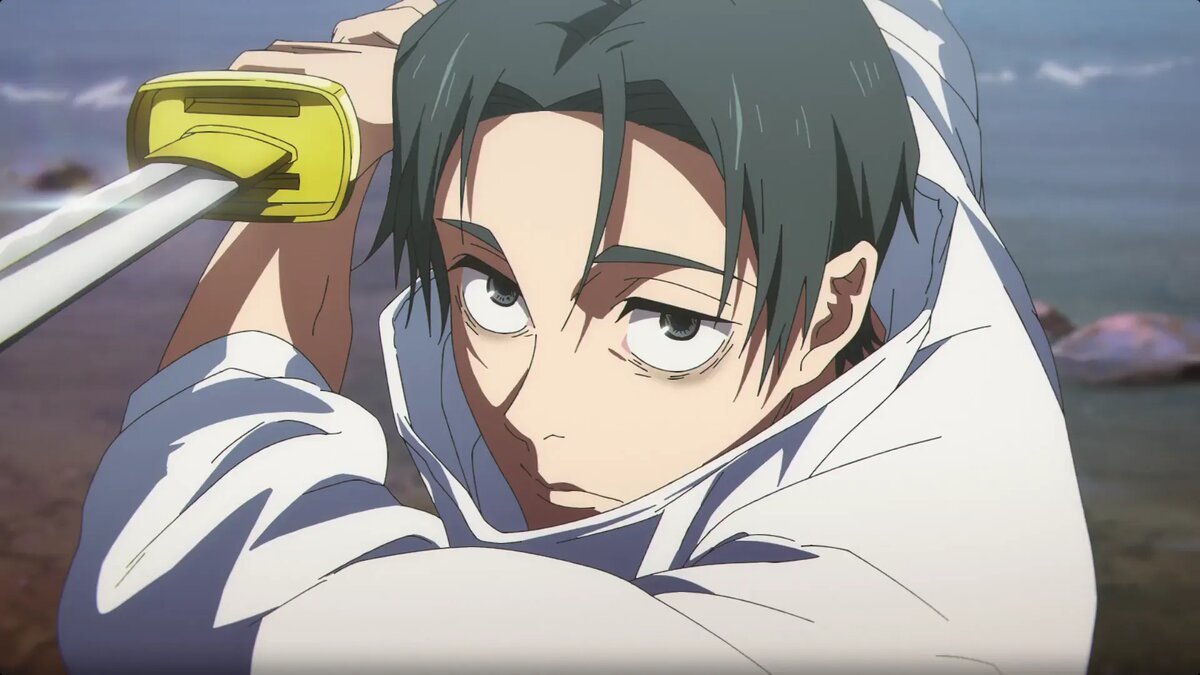 Кадр из аниме «Магическая битва: Смертельная миграция»   📷