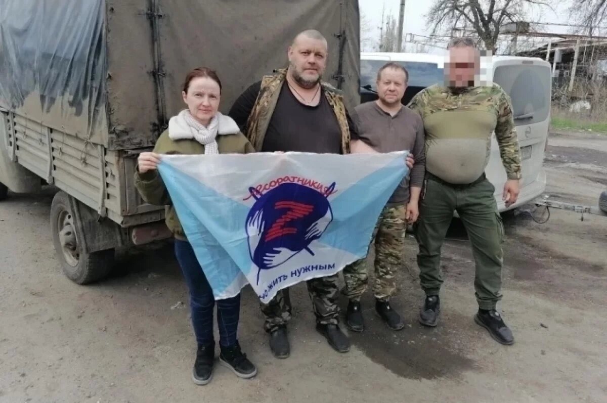    Прямо перед Пасхой представители волонтерской группы совершили очередной рейс помощи..