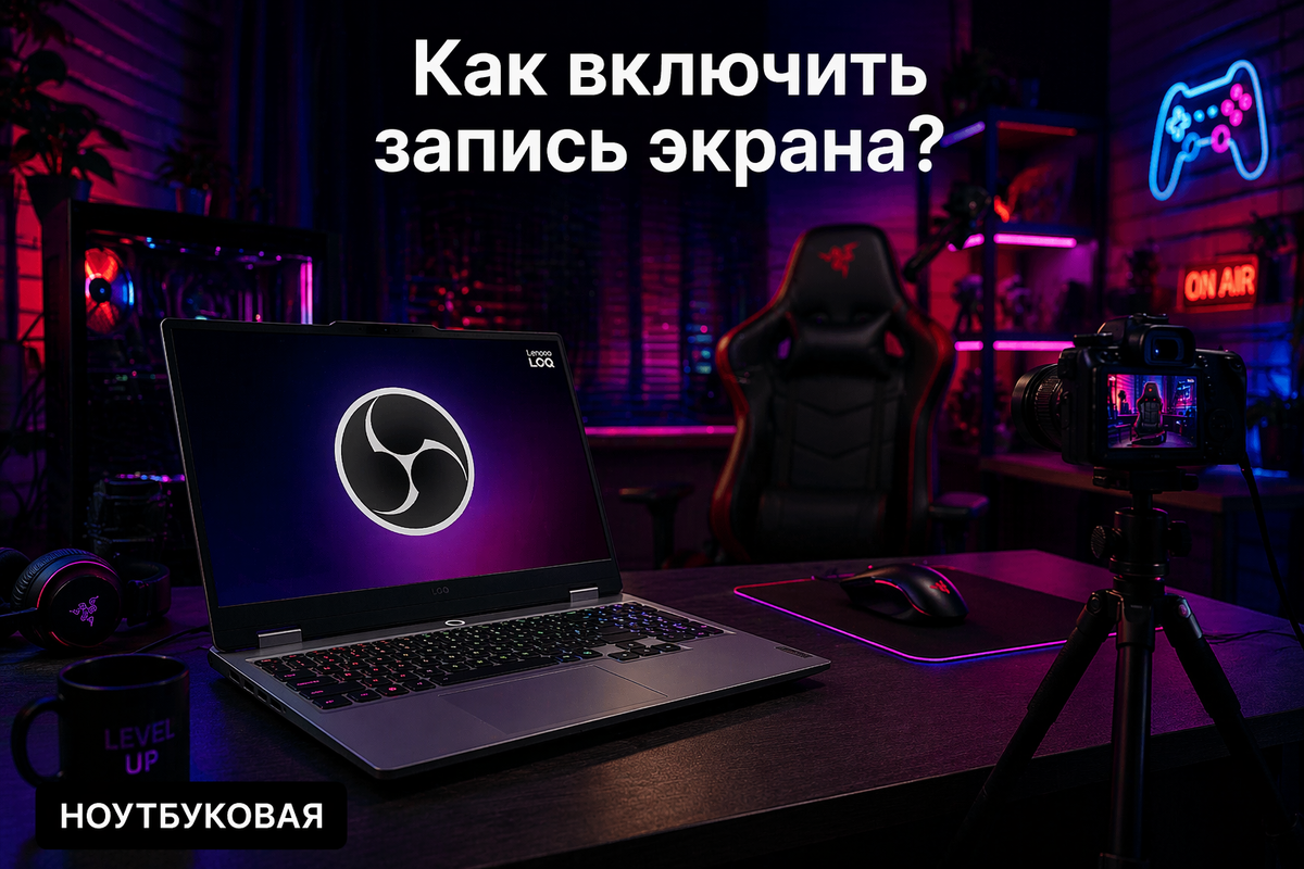 Ноутбук на обложке: Lenovo LOQ 15