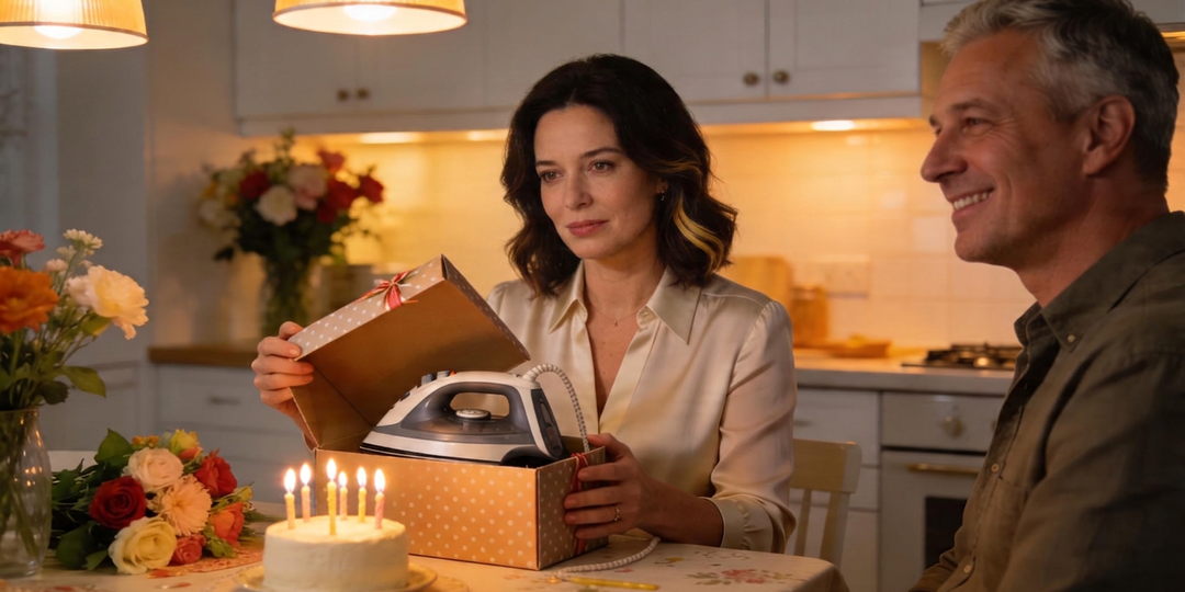 Муж подарил мне утюг на юбилей. Золотое колье в его машине предназначалось не мне