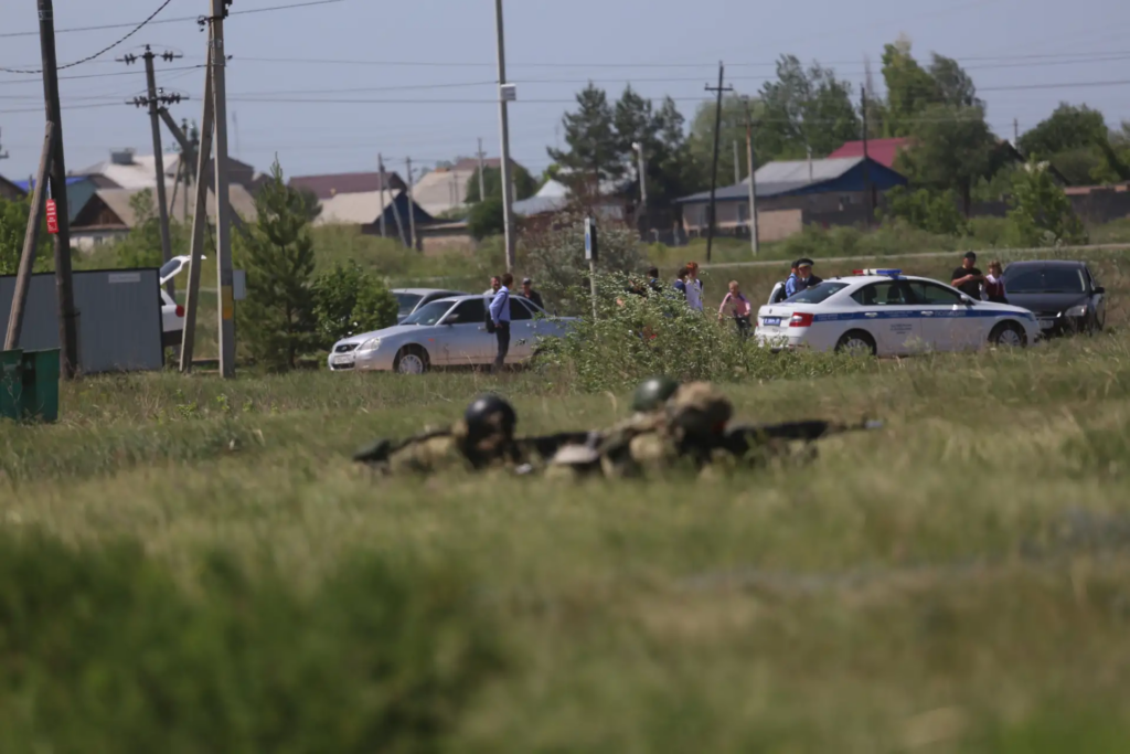  Во время перестрелки в поселке Аккермановка погиб полицейский. Автор фото: Наталья Русинова