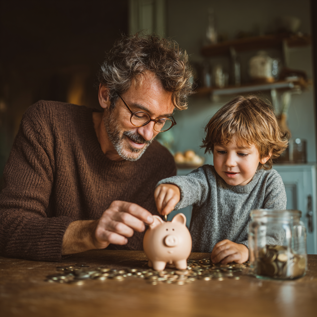 Мы думаем, как накопить для ребёнка.