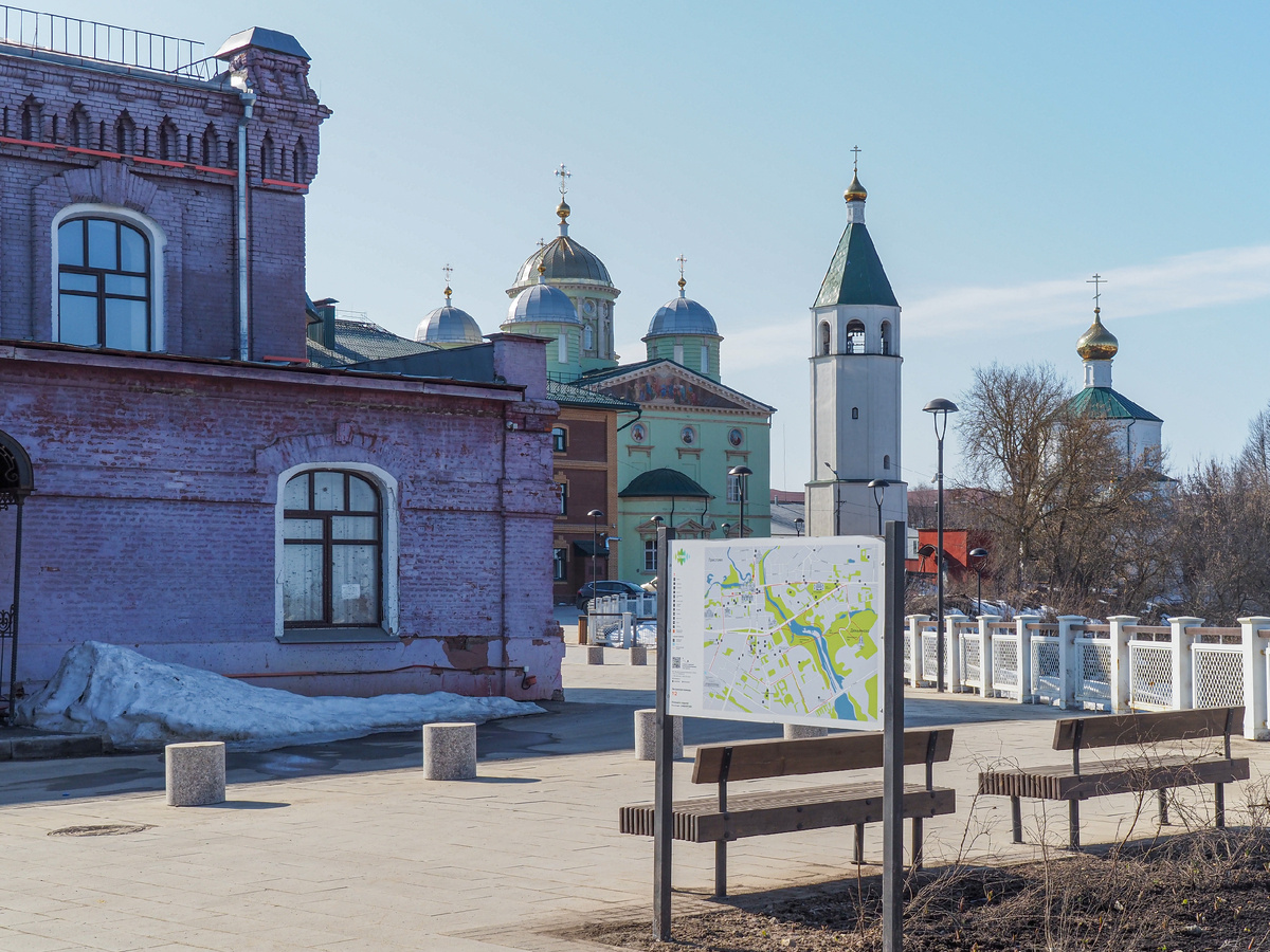 Вид на Соборную площадь Клина. Фото Павел Каманин