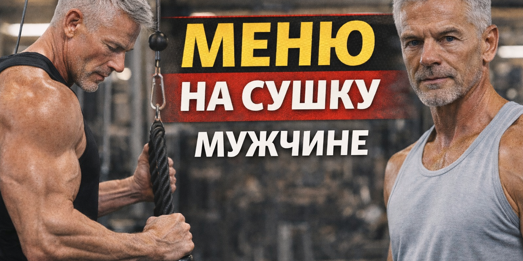 🔥 Меню для сушки тела мужчины: как я составил рацион ученику на первую неделю