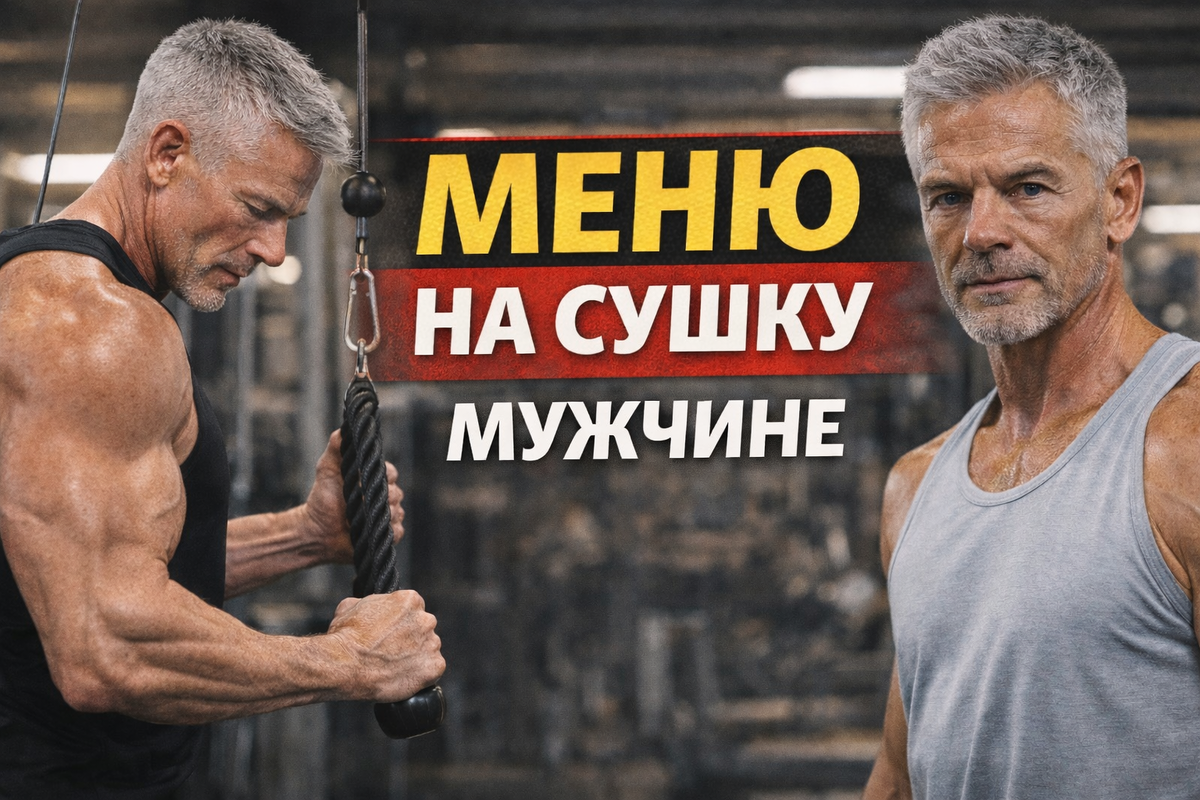  Меню для сушки тела мужчины: как я составил рацион ученику на первую неделю