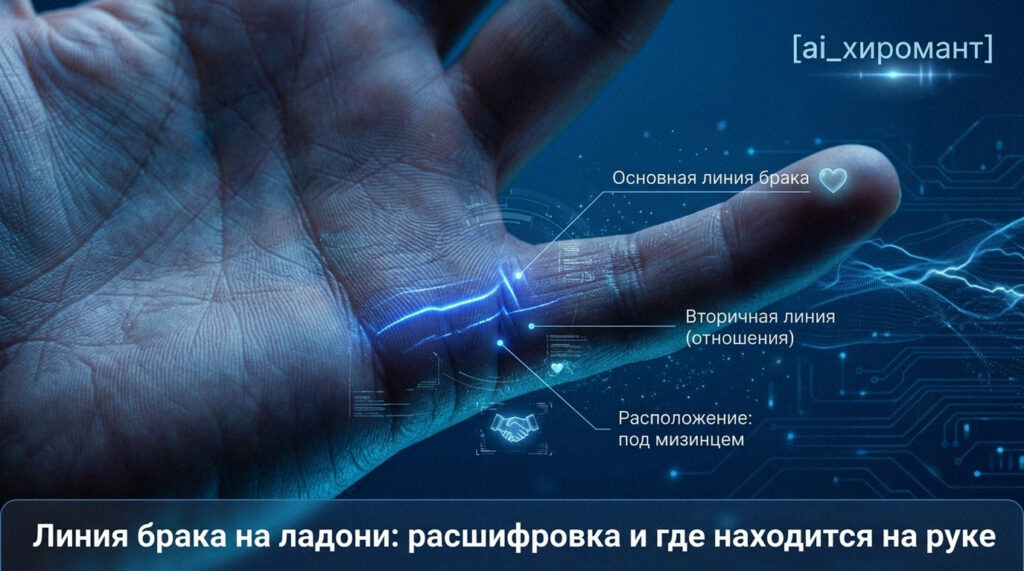    Исследование линии брака на ладони и её значение admin