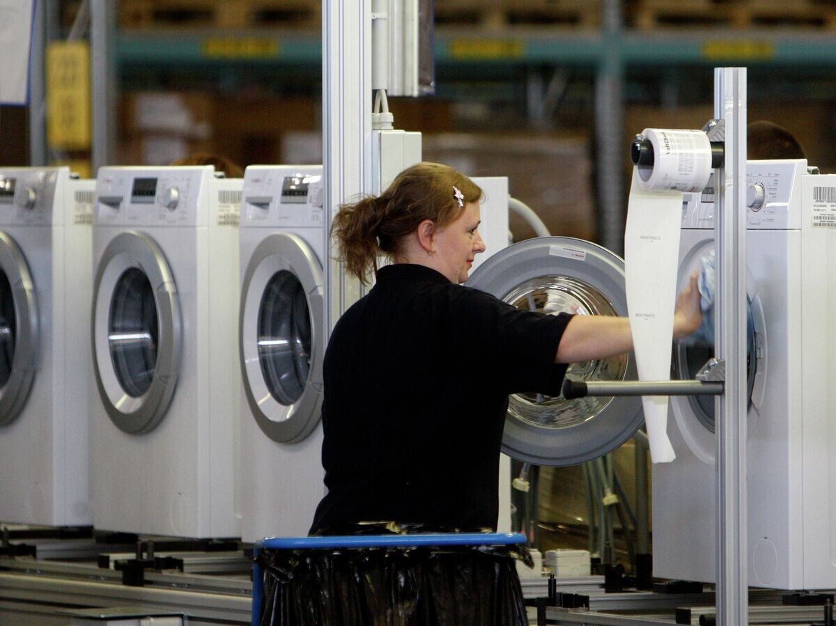    Открытие завода концерн BSH Bosch und Siemens Hausgerate© РИА Новости . Вадим Жернов