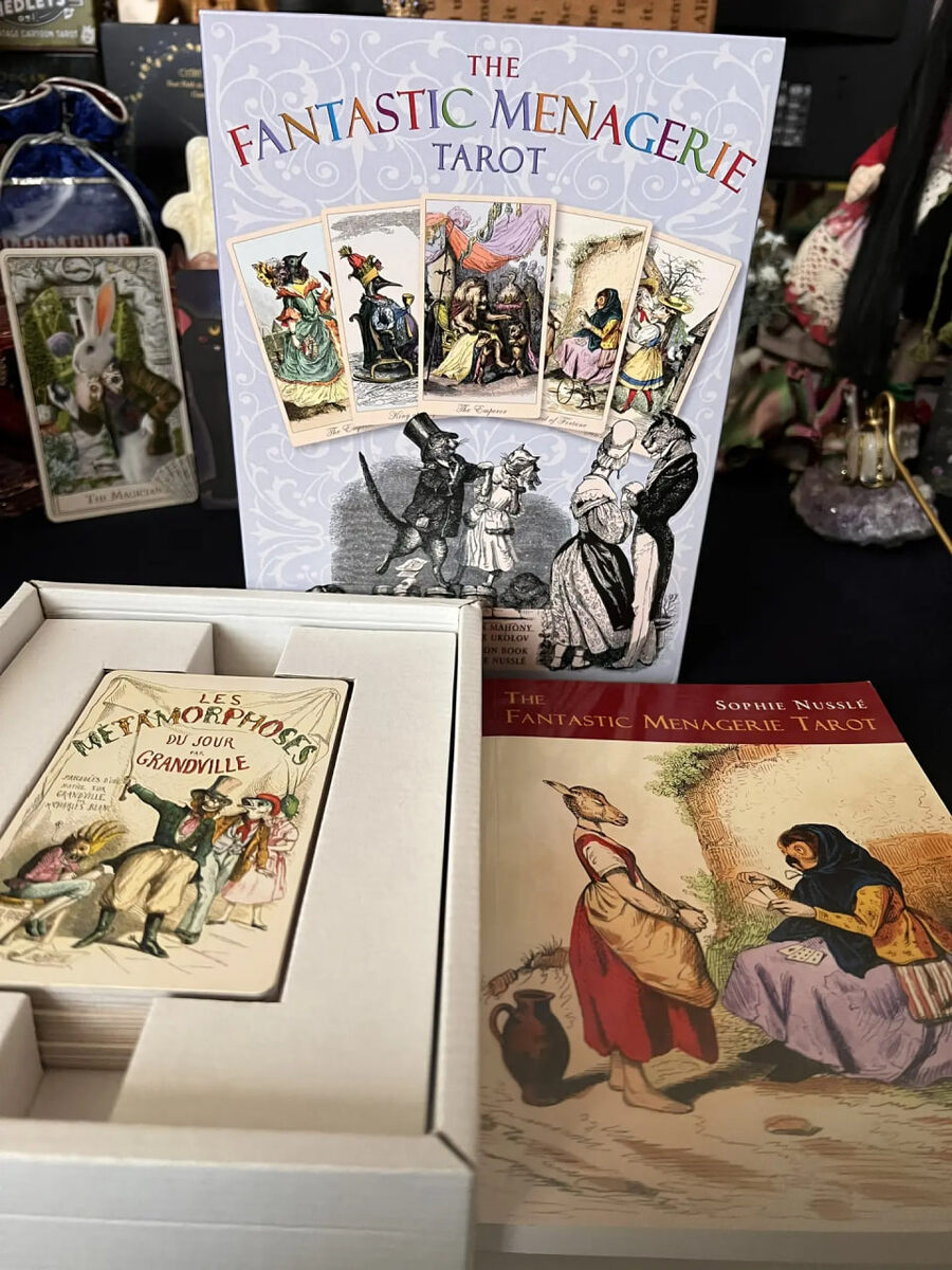 🌞🍀🌸Таро "Фантастического зверинца" 1-ое издание с книгой