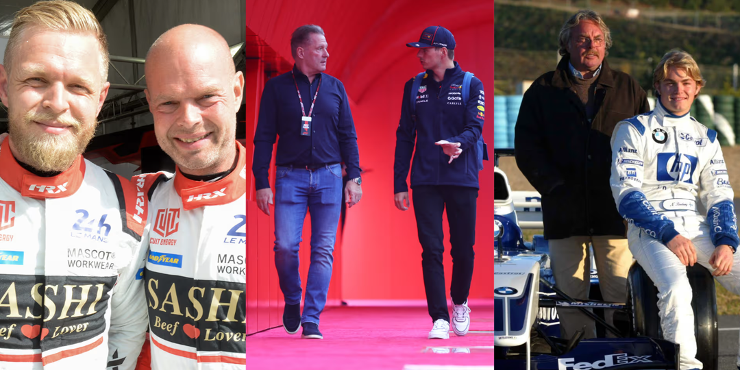 Отец и сын в Ф‑1: 16 легендарных дуэтов и их уникальные рекорды