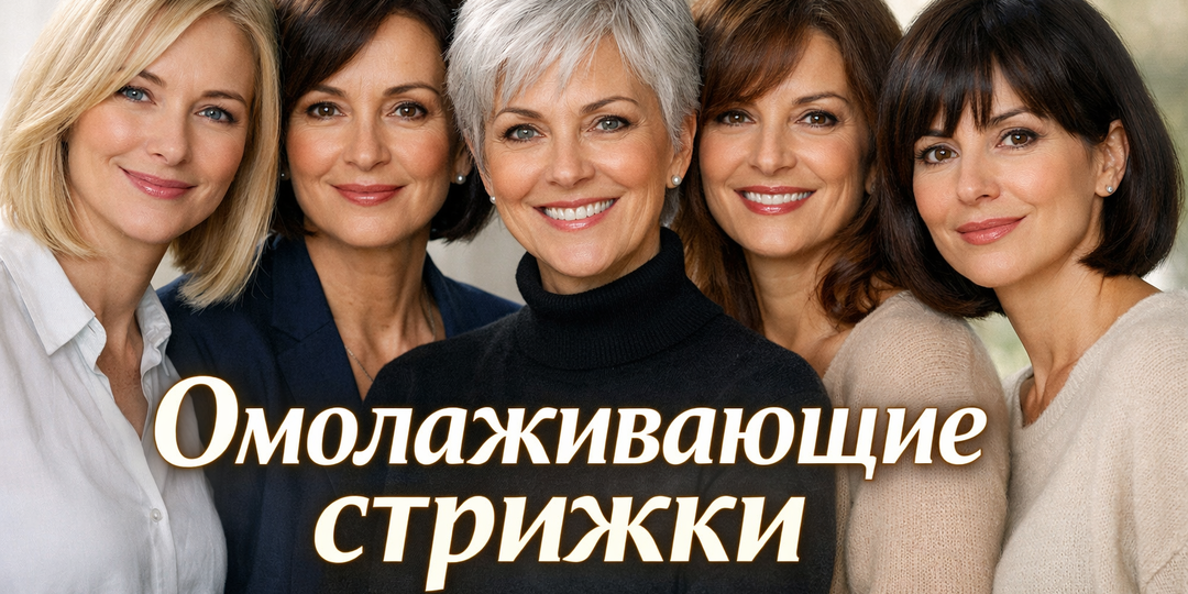 Омолаживающие стрижки: что стоит попробовать женщине 50+