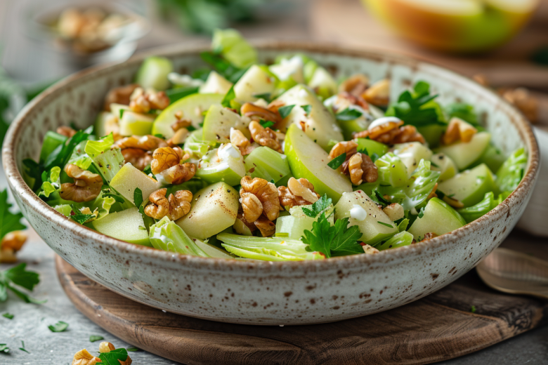 Сельдерейный салат: Хрустящая свежесть и яркий вкус!