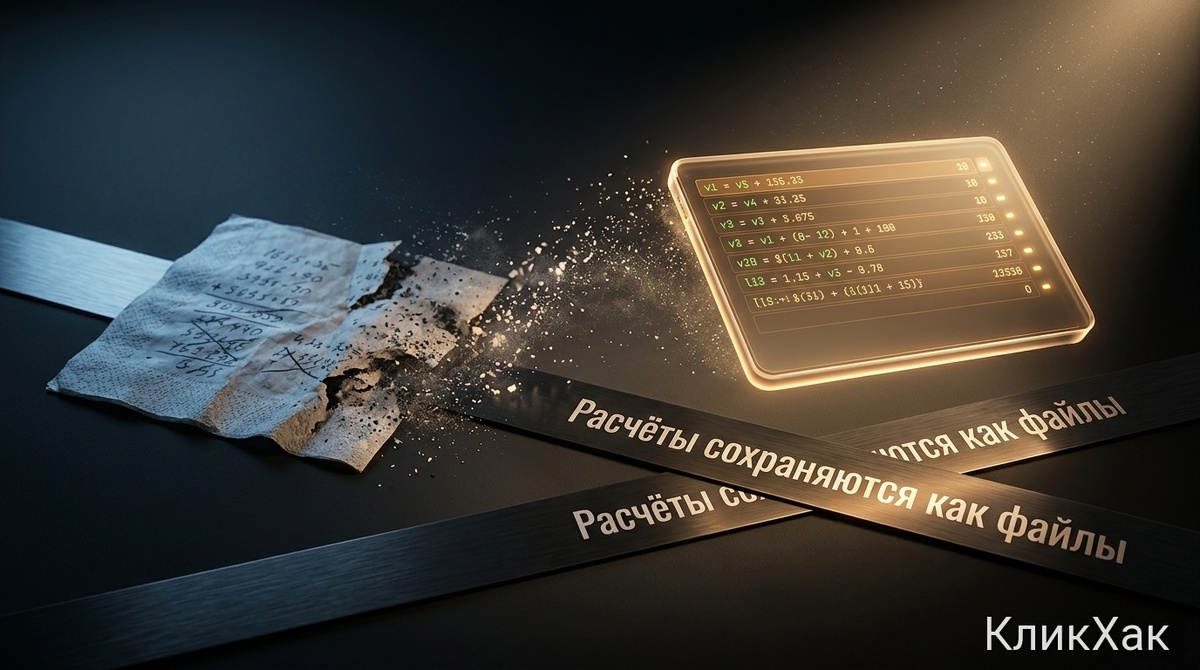 Бесплатная замена платных Soulver и Numi прямо на телефоне