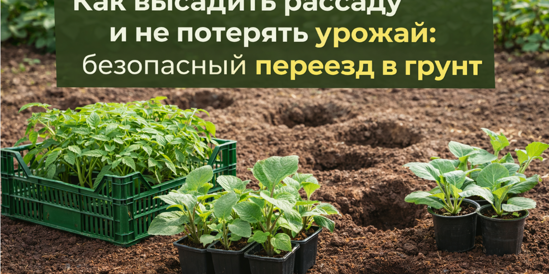 Как высадить рассаду и не потерять урожай: безопасный переезд в грунт