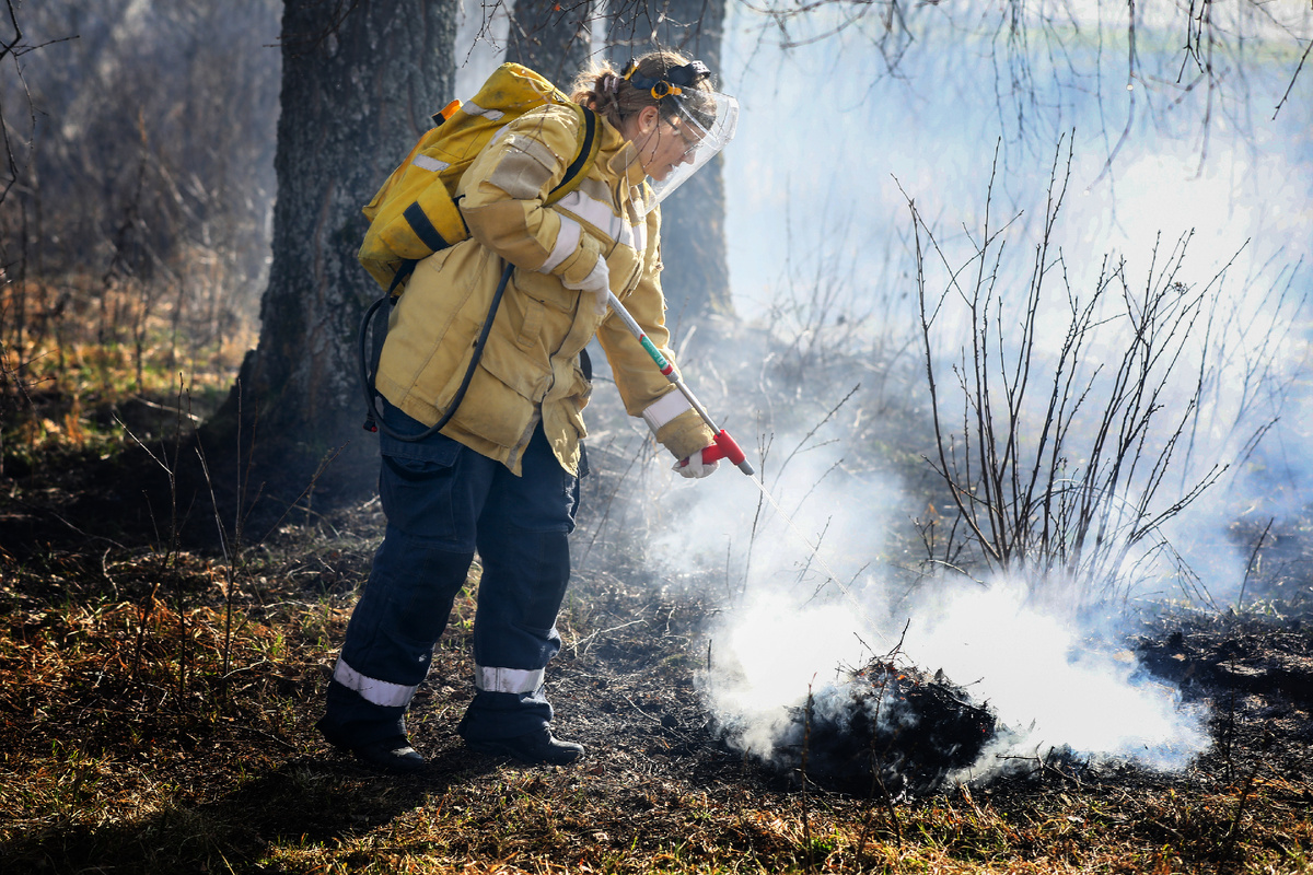 Фото: команда добровольных лесных пожарных «Симаргл»