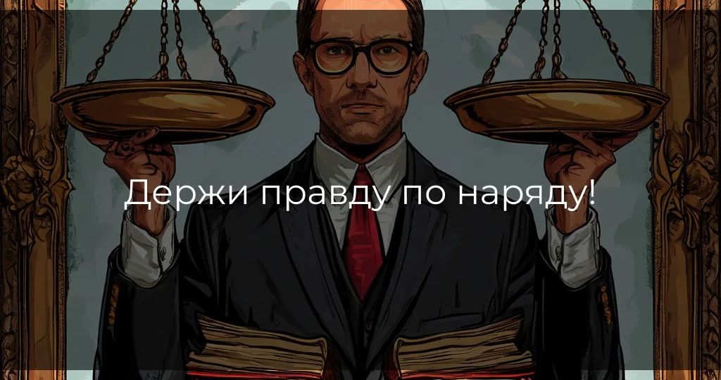 Держи правду по наряду!