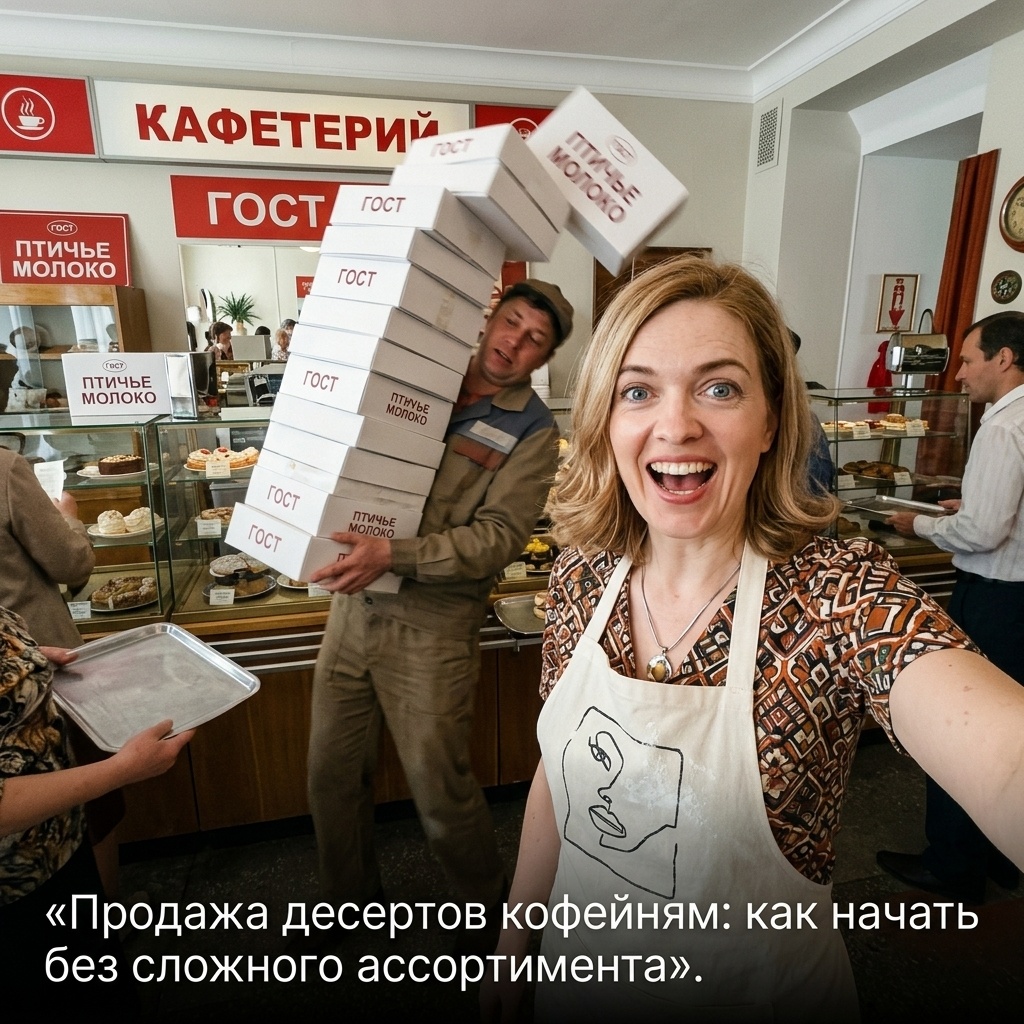    Простой и эффективный ассортимент десертов для первых поставок в кофейни admin