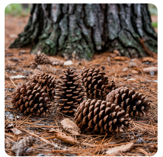 сосновые шишки
