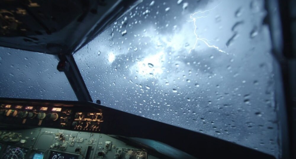 Молния пробила 6 дырок в обшивке фюзеляжа пассажирского самолета над Сочи