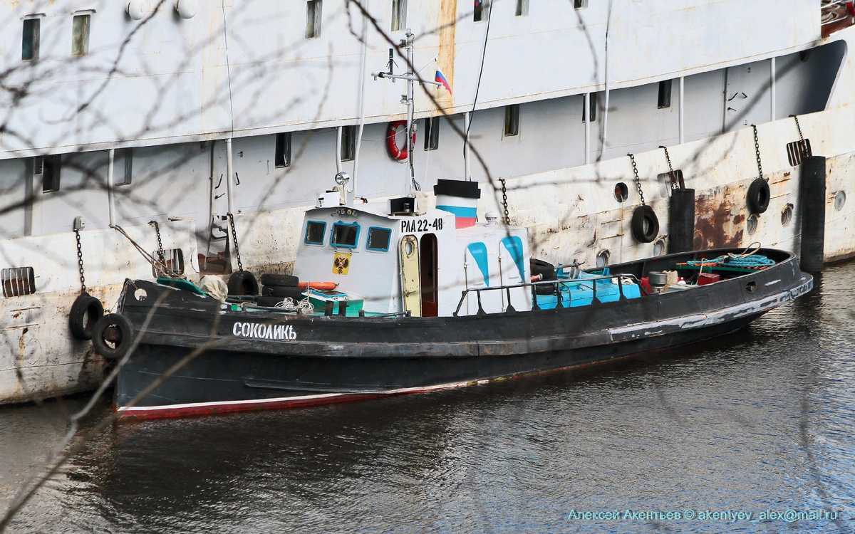 Буксир "Соколикъ". Фото из архива А.Акентьева