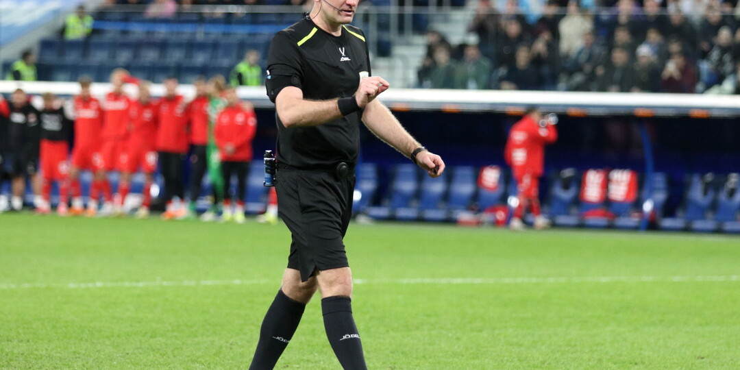 Объявлены судейские бригады на матчи 25-го тура МИР РПЛ