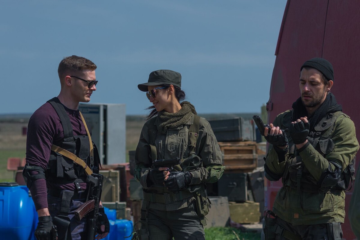 Кадр из фильма Балканский рубеж