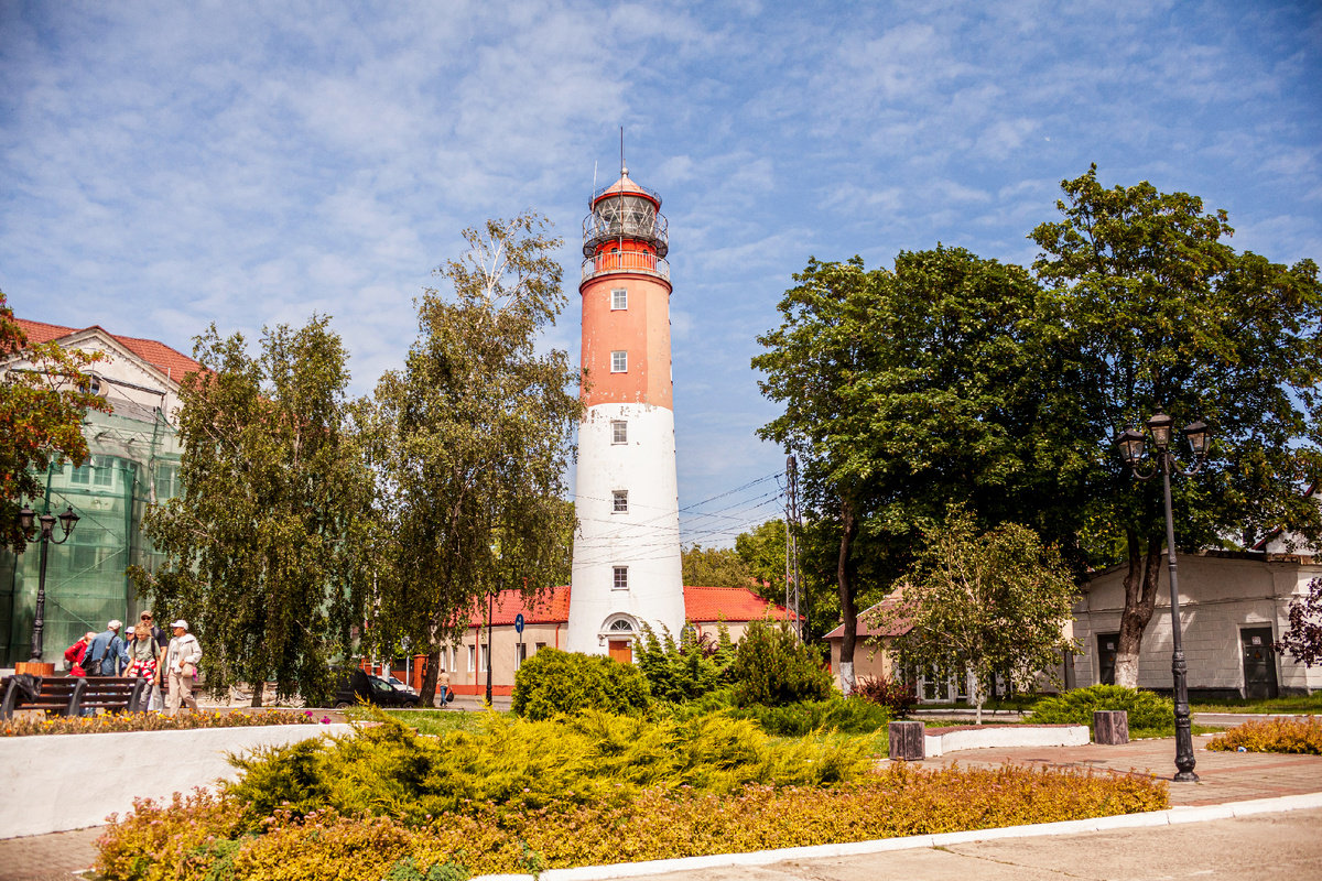 Действующий Балтийский маяк