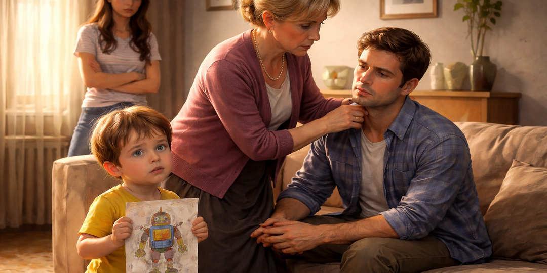 🔻Я прихожу на праздники, дарю подарки внуку. Но обнимать его не обязана!