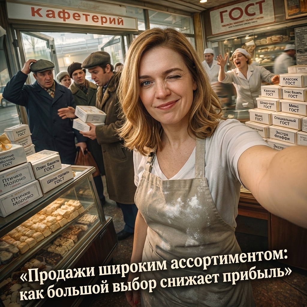    Как большой выбор негативно влияет на маржинальность бизнеса admin