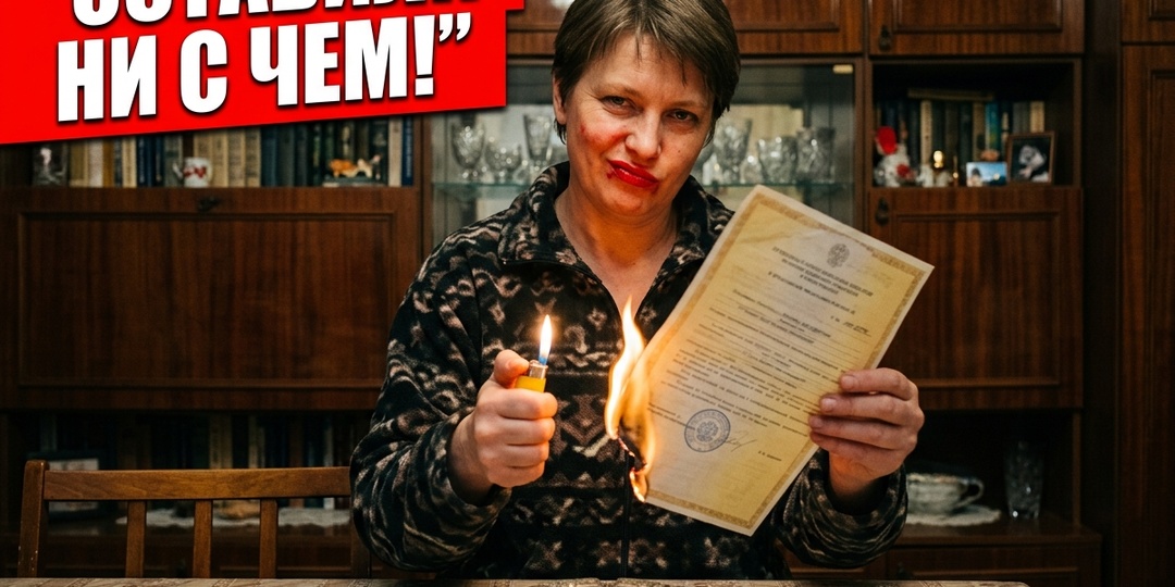 «Нет бумажки — нет проблем!» — нагло усмехнулась невестка, сжигая завещание. Она не учла один маленький закон