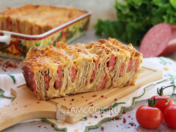 Из лаваша получается такая вкуснота, что хочется готовить её круглый год