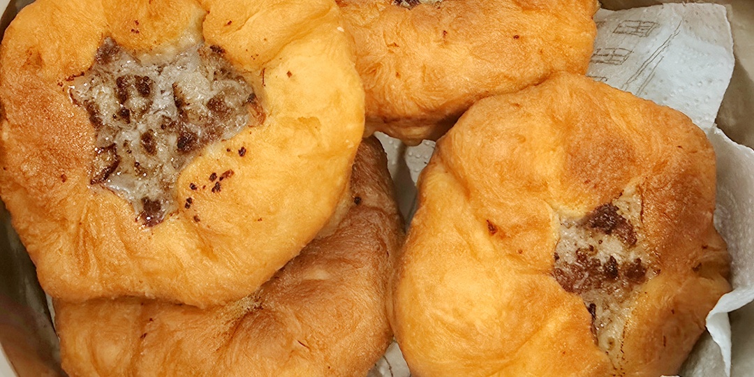 Шикарные беляши с мясом.