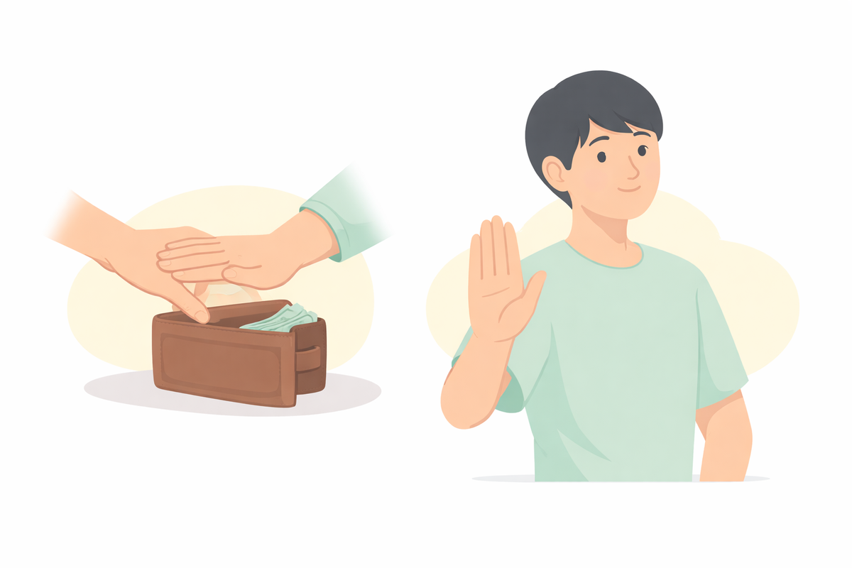 Как отказать в просьбе одолжить деньги и не потерять друга. Готовые фразы.