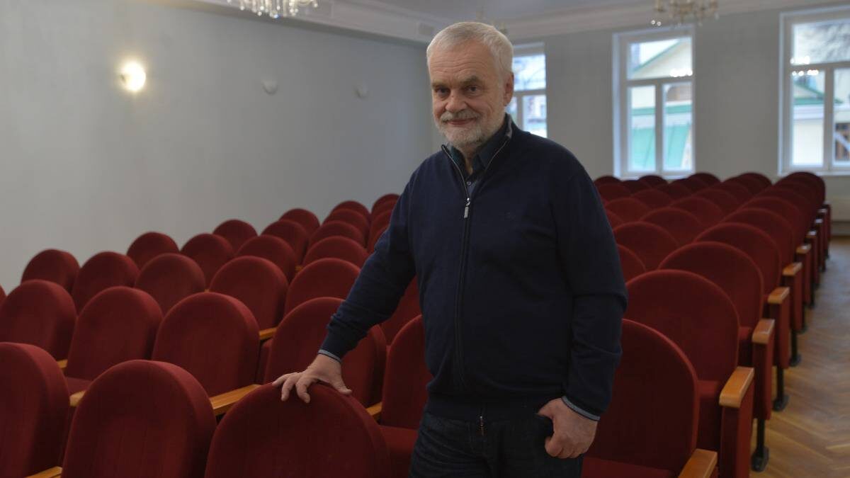    Писатель Алексей Варламов в Литературном институте / Фото: Александр Кочубей / Вечерняя Москва
