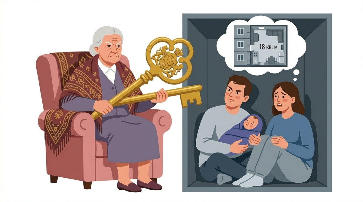 "Ждите, пока я умру": 82-летняя бабушка судится с внуками за квартиру. Имеет ли право старость быть такой жестокой?