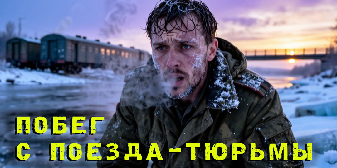 Прыжок с поезда-тюрьмы в ледяную бездну: выживут ли беглецы из тайги? Вызов системе и морозу.