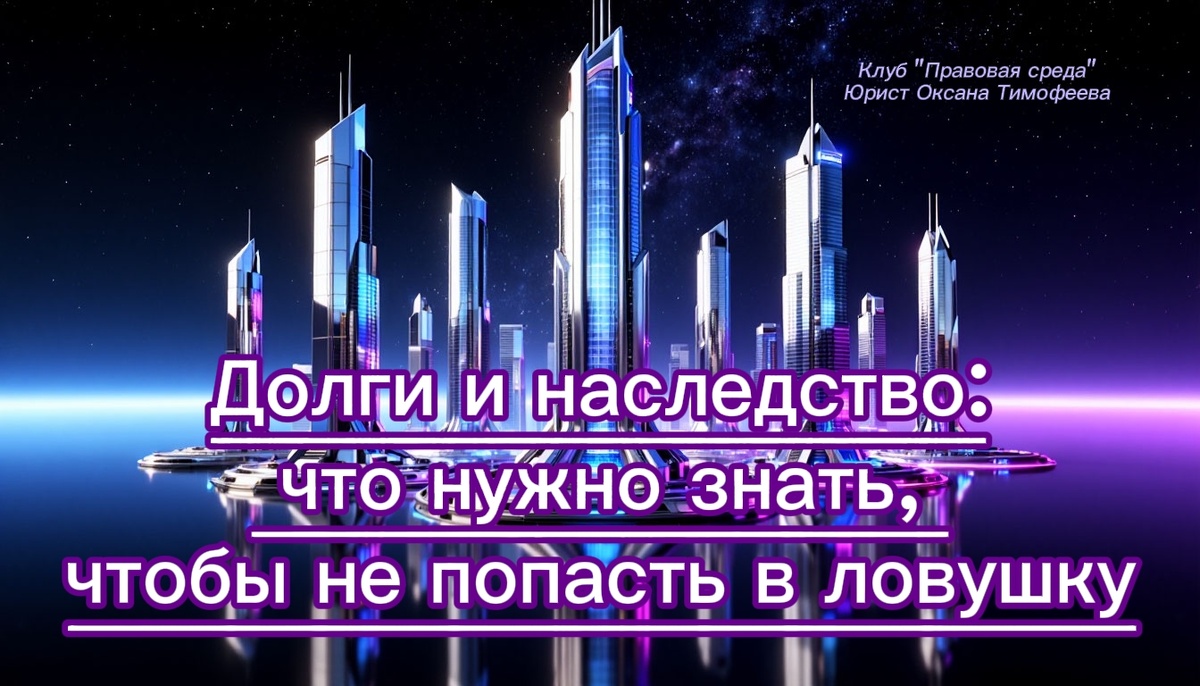 Долги и наследство.