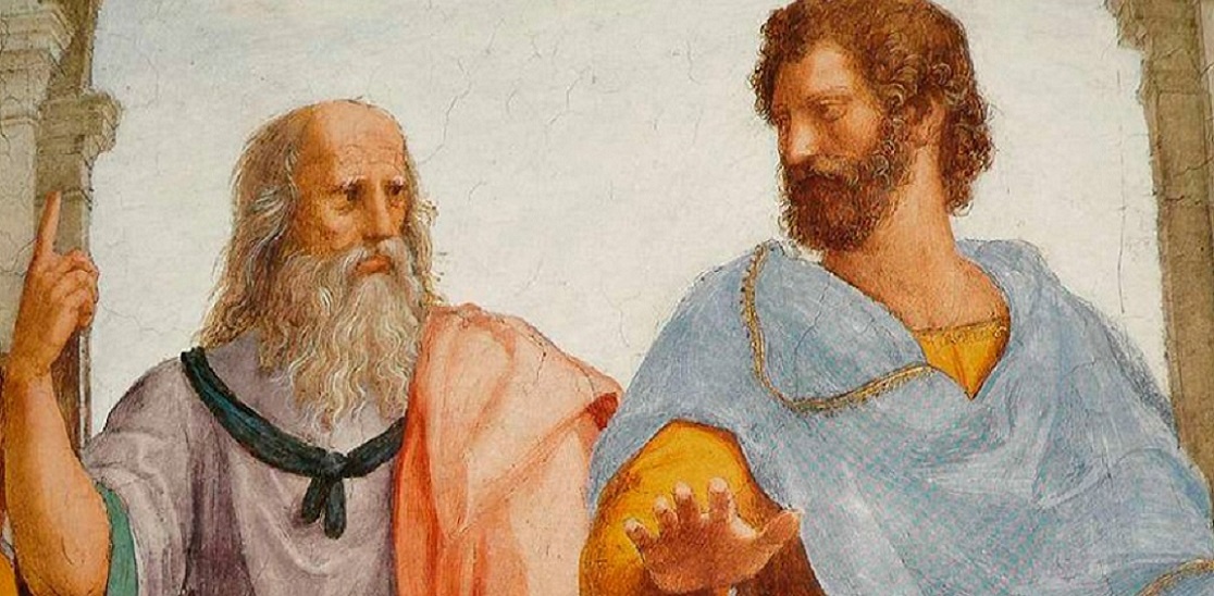 ФИЛОСОФЫ РЕДКО СОГЛАСНЫ ДРУГ С ДРУГОМ.. Платон и Аристотель. (Яндекс Картинки - leader-id.ru)