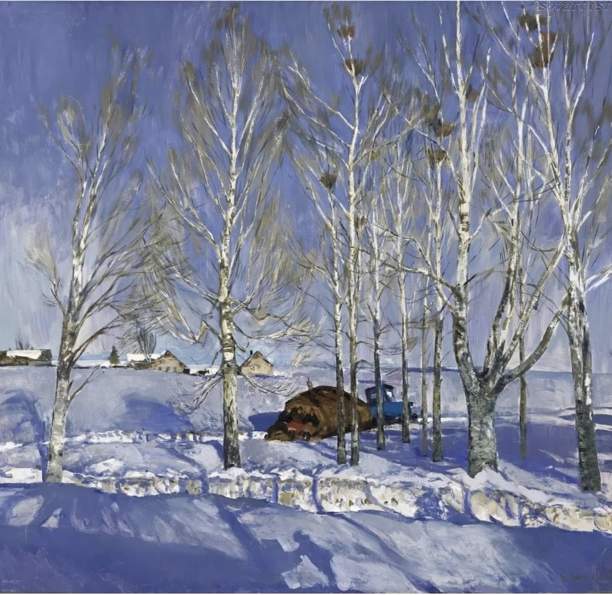 Вячеслав Загонек. «Весна». 1965