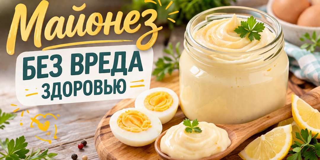 Домашний майонез из варёных яиц — быстрый, нежный и без сырых продуктов