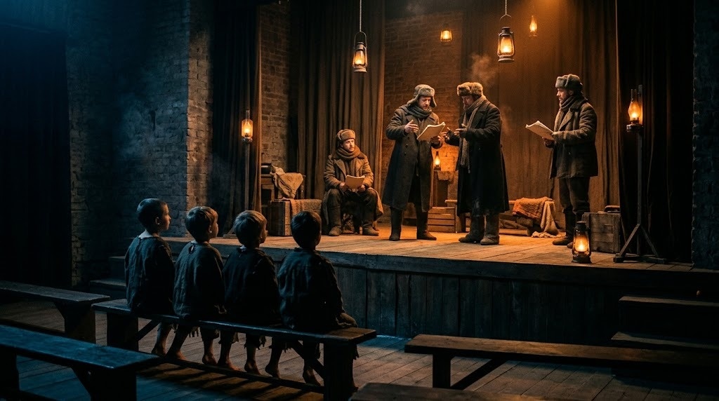 Актеры в пальто и босые зрители. Как рождался ТЮЗ, когда выжить было главным сюжетом