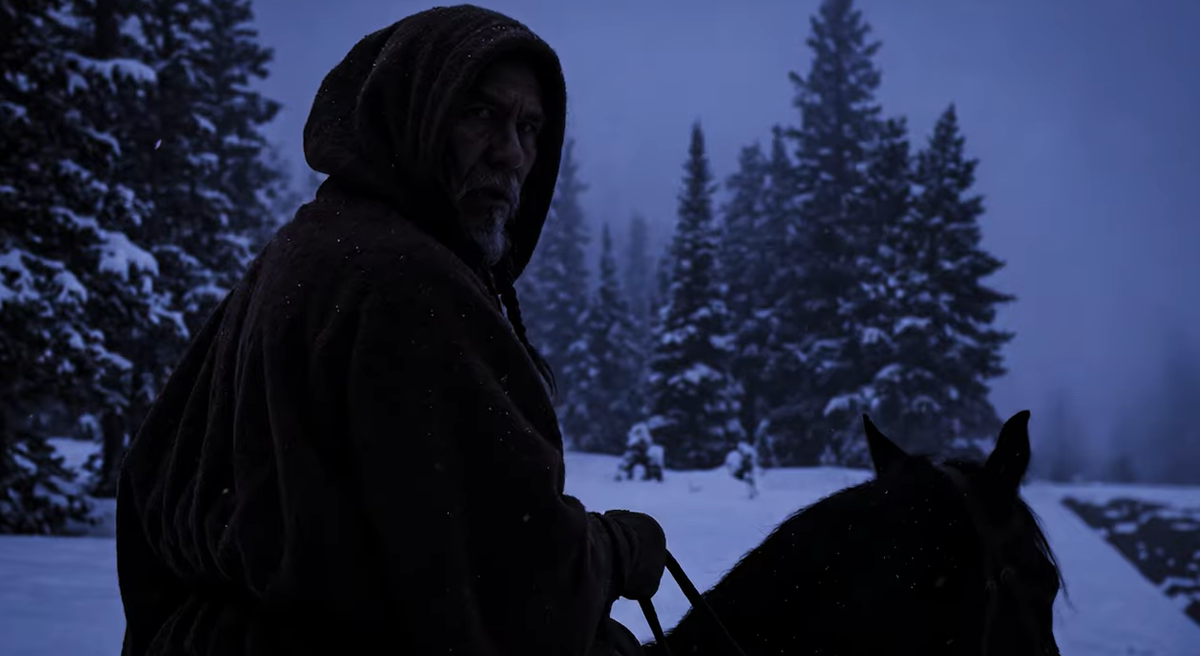 "Глубоко, как в могиле" кадр из тизера